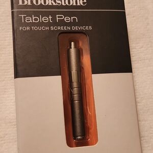 Brookstone Silver Tablet Pen for Touch Devices